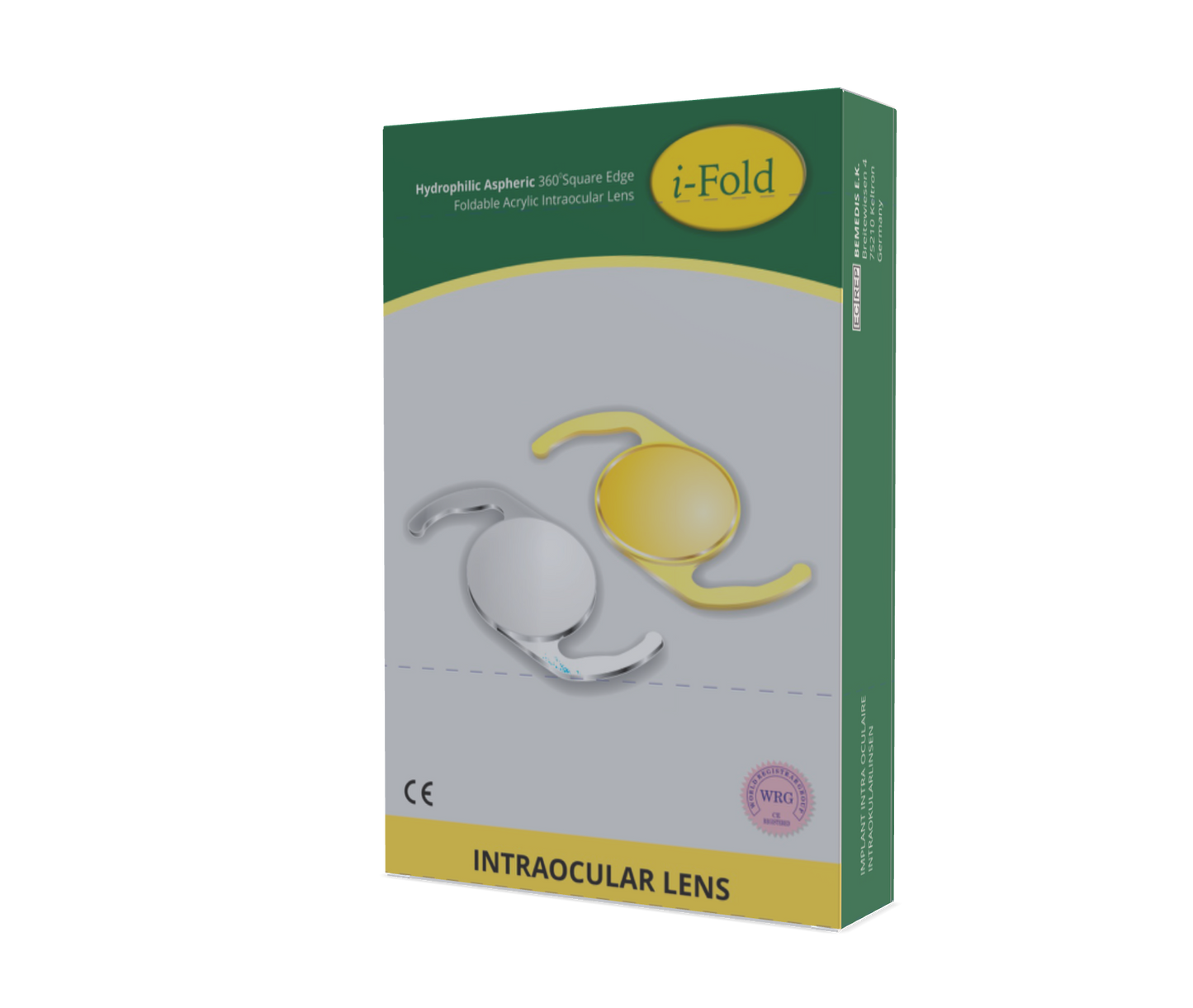 i-Fold Series: Aspheric Clarity with Dual-Toned Hydrophilic IOLs