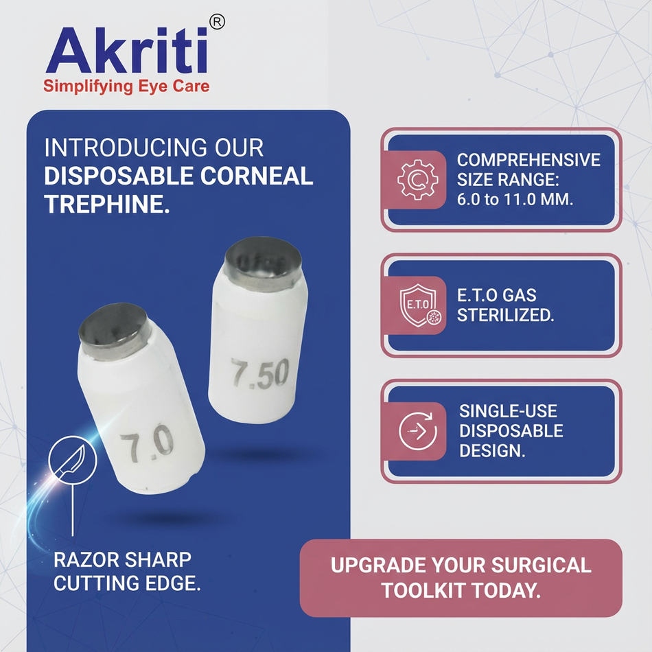 Disposable Corneal Trephine