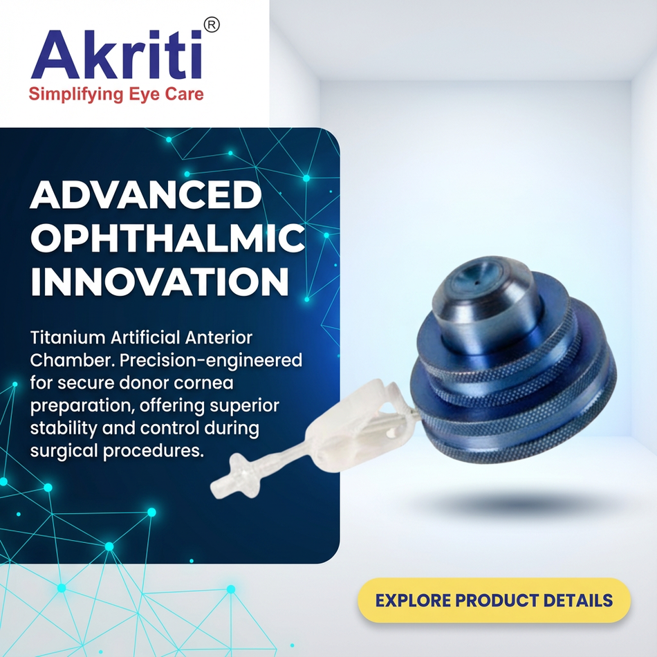 Artificial Anterior Chamber- Titanium
