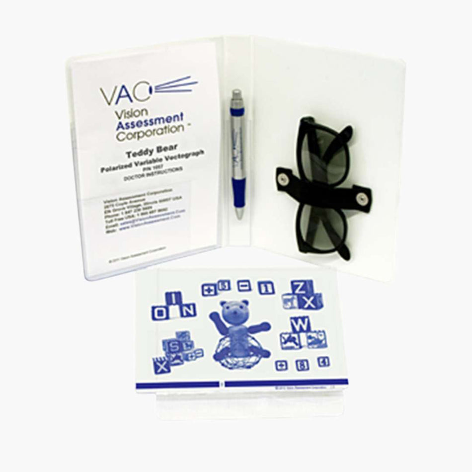 Teddy Bear Polarized Variable Vectograph Vision Therapy System