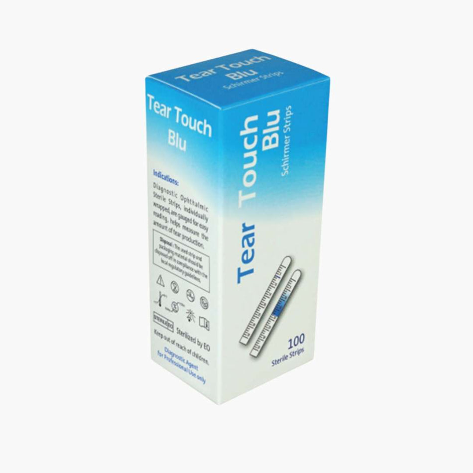 Tear Touch Blu (Schirmer Tear Test Strips With Blue Mark)
