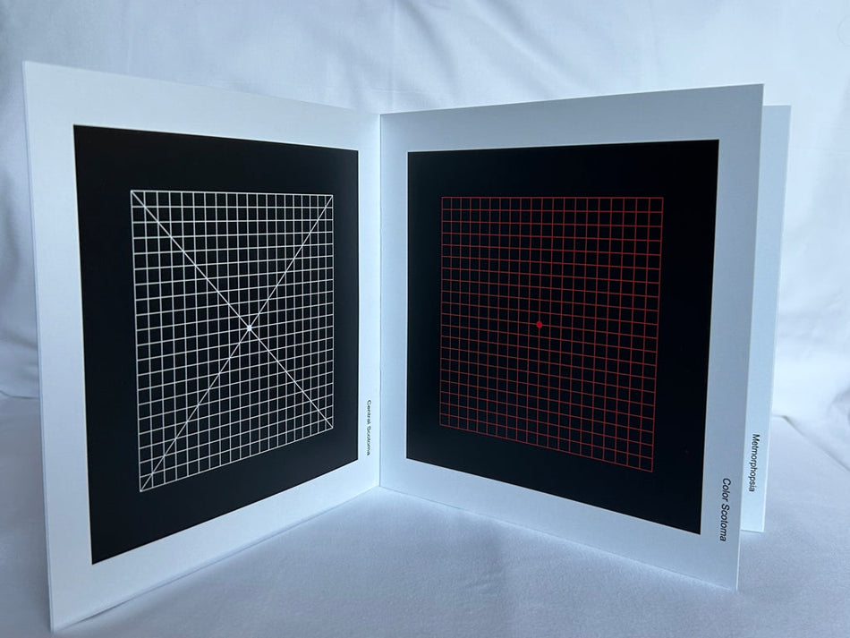 Expanded Amsler Grid Chart Set – Akriti Ophthalmic