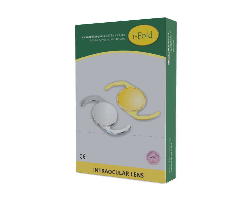 i-Fold Series: Aspheric Clarity with Dual-Toned Hydrophilic IOLs
