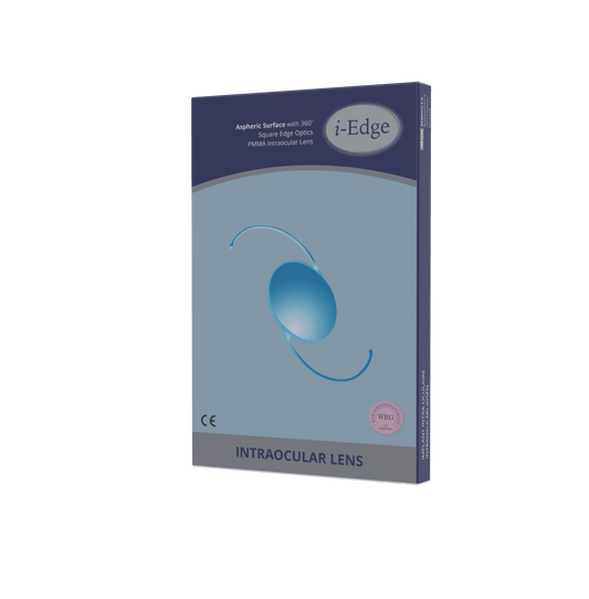 i-Edge Series: Aspheric Precision in PMMA IOLs