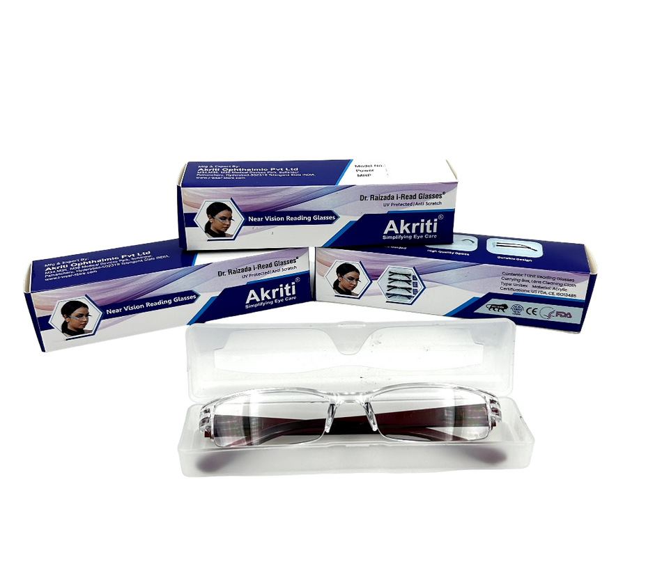 Near Vision Reading Glass +3.00D  Pk/300