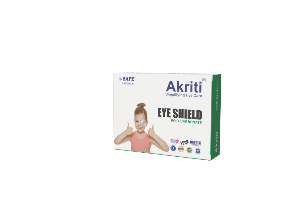 Post Surgical Clear Eye Covers Child Pk/12