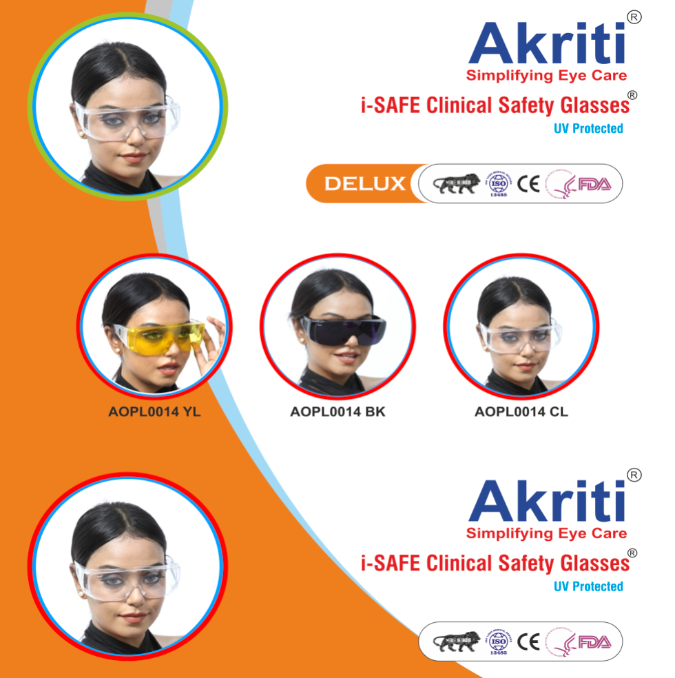 i-SAFE Medical Safety Glasses Pk/300