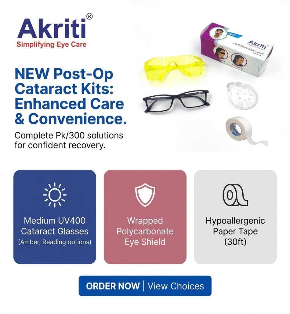 Post‑Op Cataract Care Kit Pk/300