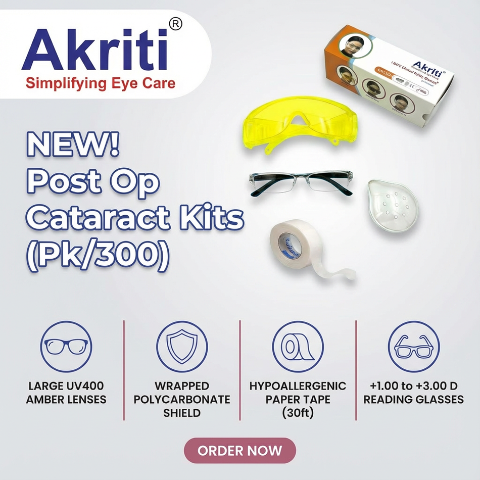 Post Op Cataract Kits Pk/300