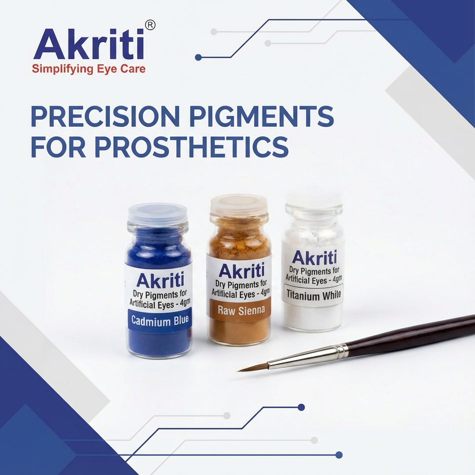 Dry Pigments for Artificial Eyes