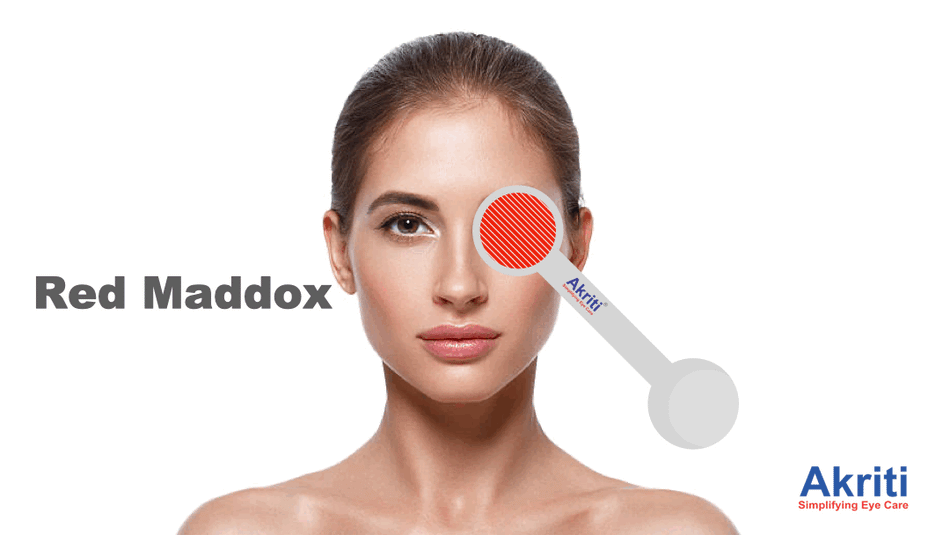 Combo Occluder with Maddox Rod Green